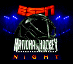Заставка игры ESPN National Hockey Night